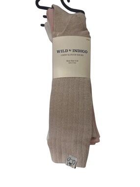 Women’s  Slouch Socks - Beige Pink 3-Pack
